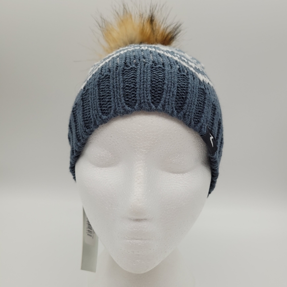 HORZE | Monika kids snowflake hat pompom beanie toque - Picture 2 of 9